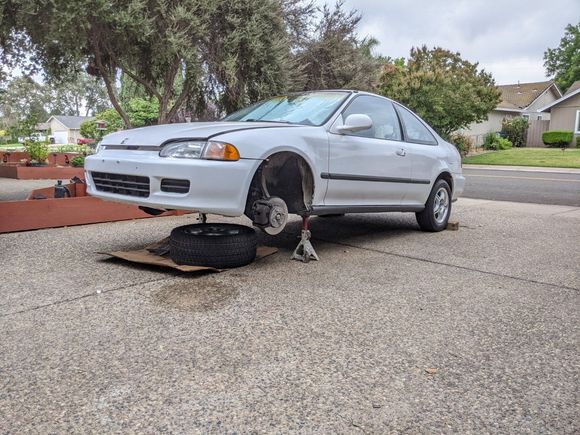 It begins! ...after a year of ownership.