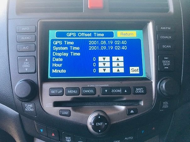 How to Change Clock on 2007 Honda Accord  