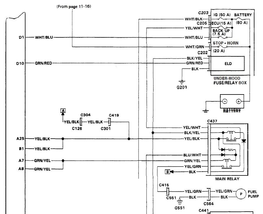 Fuel pump/main relay problem HondaTech Honda Forum Discussion