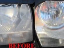 Before &amp; After Headlight Kit