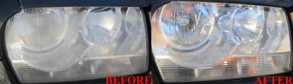 Before &amp; After Headlight Kit