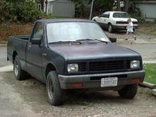 My 1986 Isuzu 4x4 PUP I owned back in the 1990's.
4cyl 5spd and it went about anywhere I took it.
I bought it cheap and had a fair amount of body work to do on it.
Esp the bed sides as they were pretty bad.
NY salt was finally getting the best of it when I sold it.