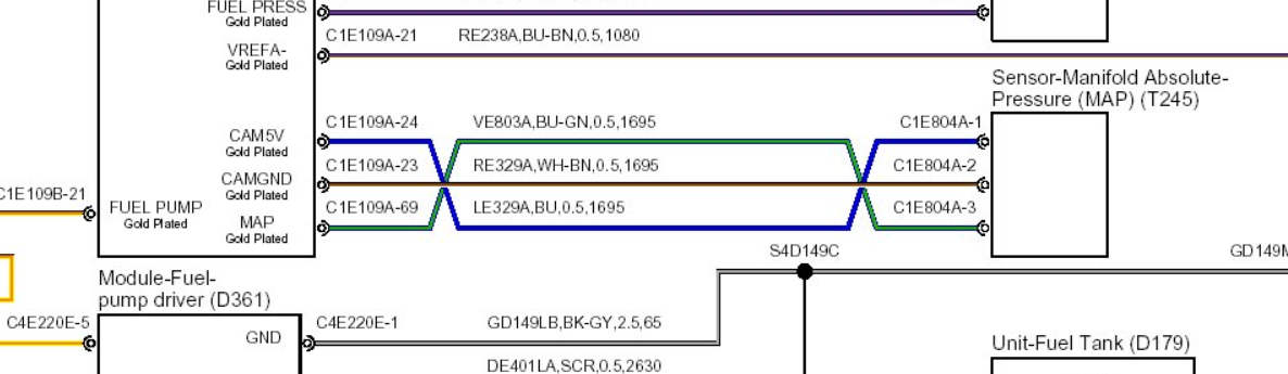 screen shot of Electronic Engine Controls sheet 2