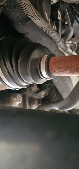 LF axle boot starting to crack