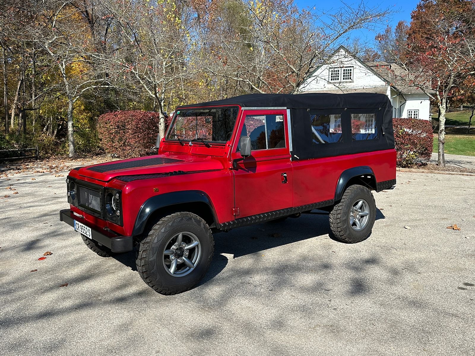 1994 Land Rover Defender 90 - 1994 Defender 110, LHD, 300TDI, Low Miles (67,995), Lots of New Parts - Used - VIN SALLDHAF8MA945038 - 4 cyl - 4WD - Manual - SUV - Red - Bryn Mawr, PA 19010, United States