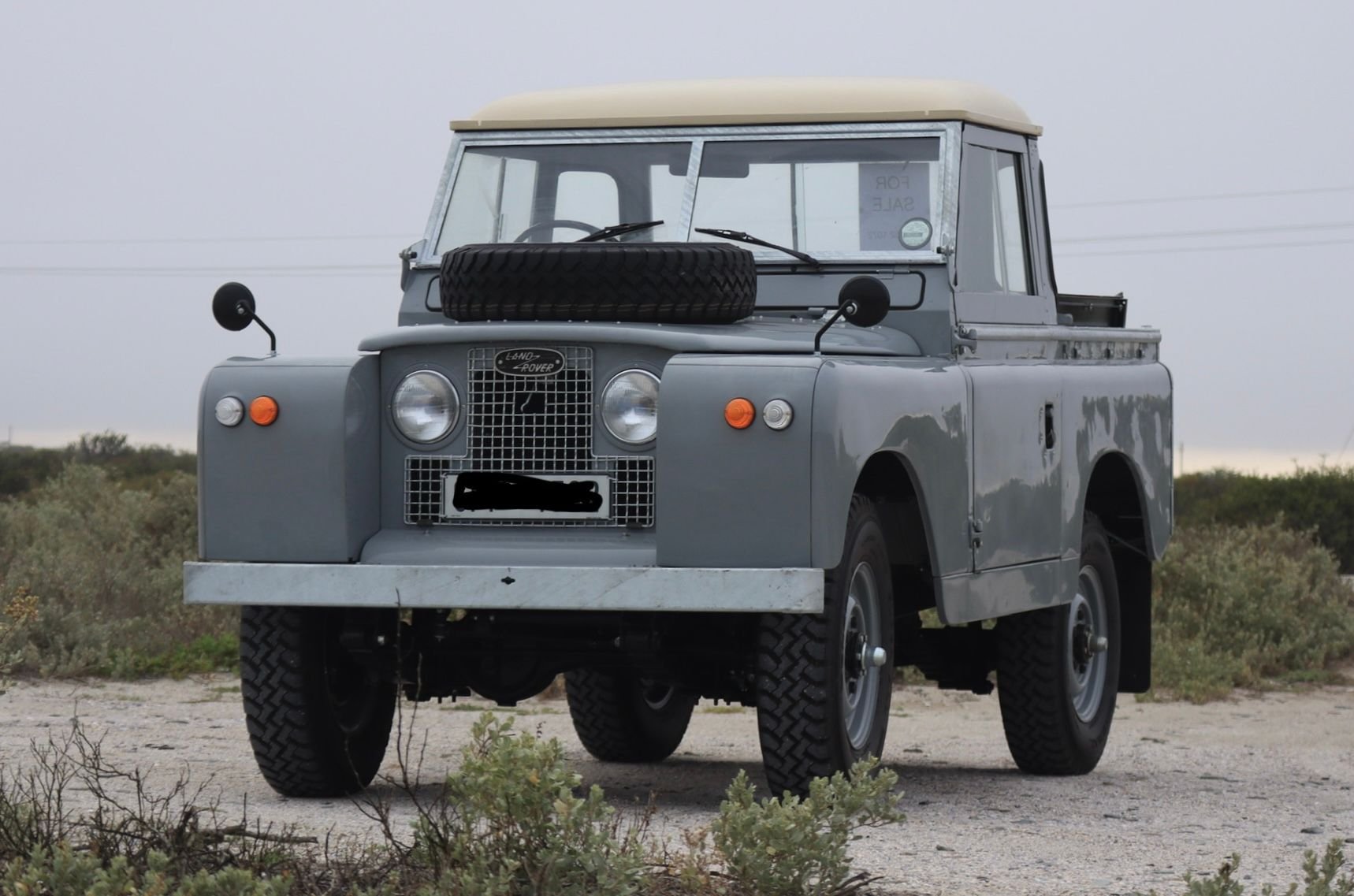 1967 Land Rover Land Rover - 1967 Land Rover Series 2A 88' 2.25 Diesel - Used - VIN 31700226D - 2,500 Miles - 4 cyl - 4WD - Manual - Truck - Gray - Cape Town, South Africa