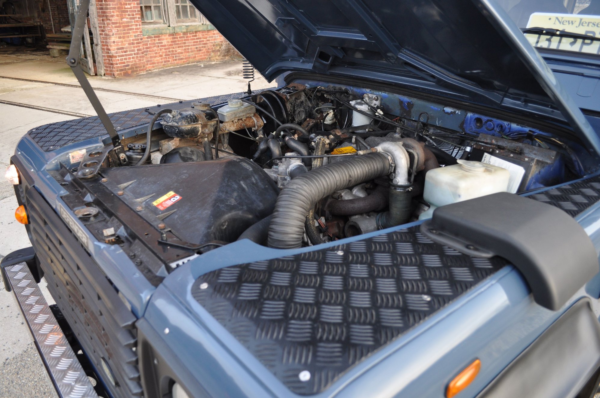 1990 Land Rover Range Rover - 1990 Land Rover Defender 110 UK Spec RHD - Used - VIN SALLDHMB7FA440603 - 4 cyl - 4WD - Manual - Wagon - Blue - Fair Haven, NJ 07704, United States