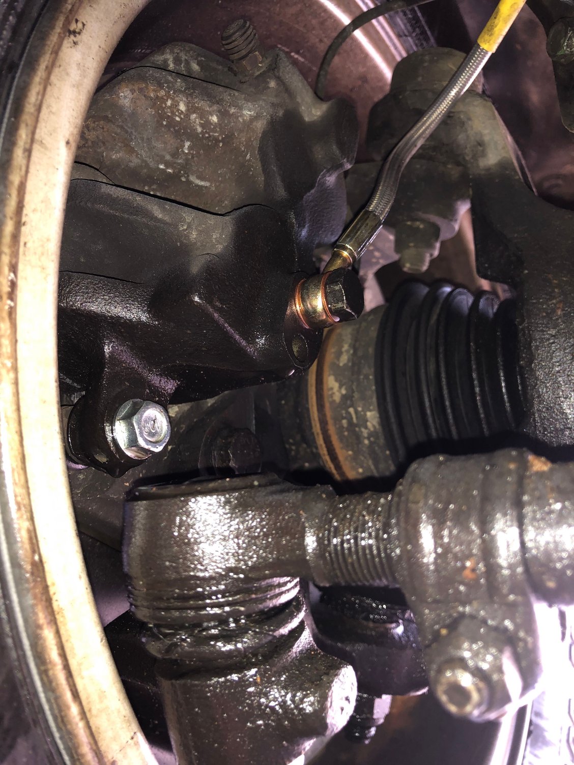 Caliper Leak?? Land Rover Forums Land Rover Enthusiast Forum