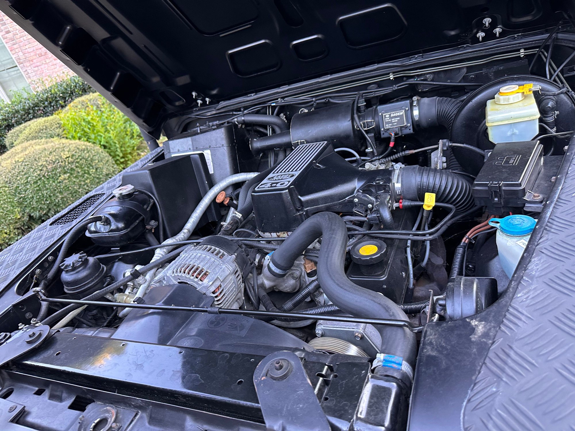 1997 Land Rover Defender 90 - ALL CUSTOM Matte Black, luxurious interior - Used - VIN Saldv2240va117988 - 66,500 Miles - 8 cyl - Automatic - SUV - Black - Roswell, GA 30075, United States