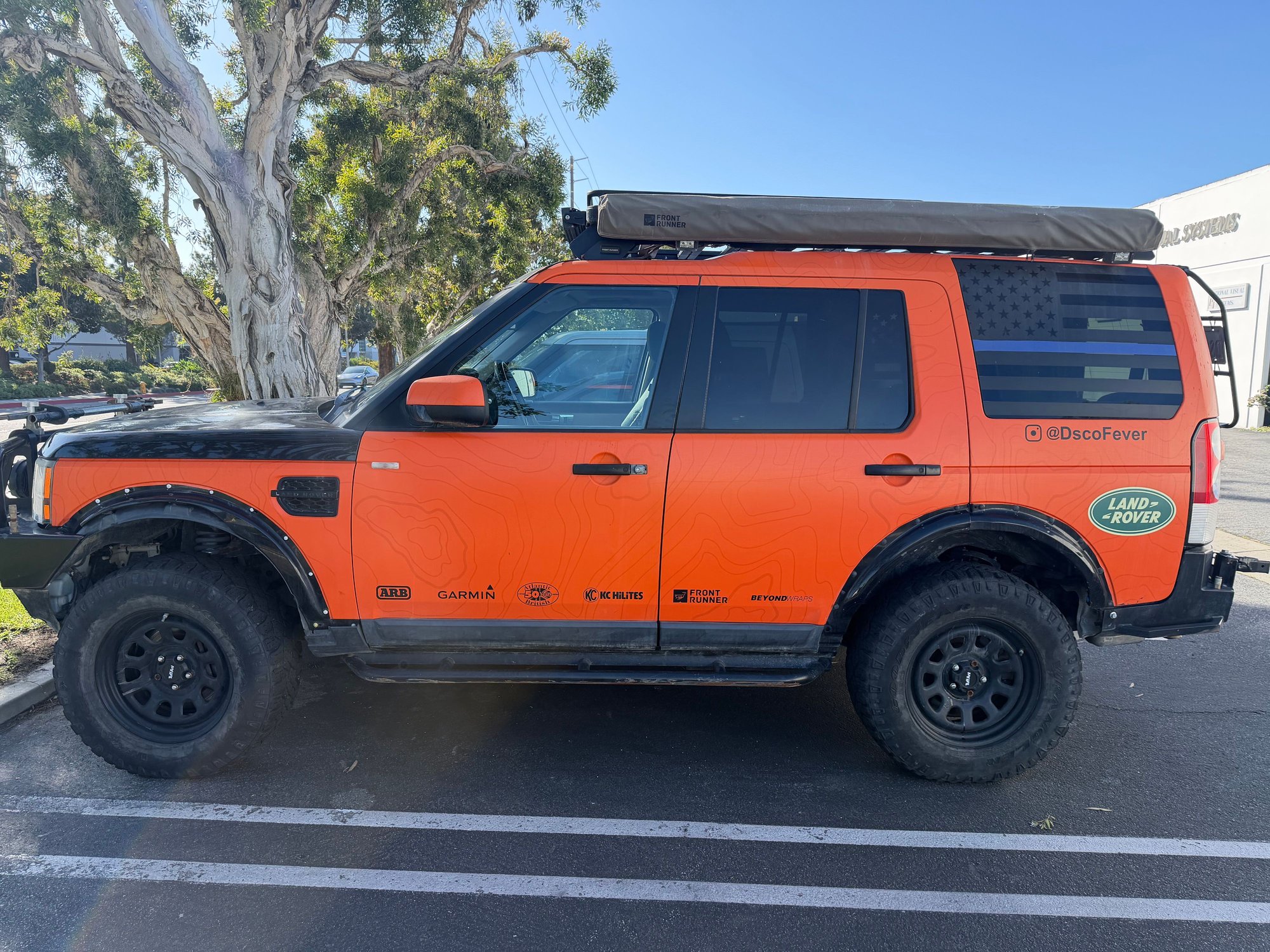 2013 Land Rover LR4 - Heavily modified HD 2013 LR4 for sale, blown engine... - Used - VIN SALAG2D42DA699584 - 8 cyl - 4WD - Automatic - SUV - Orange - Huntington Beach, CA 92649, United States