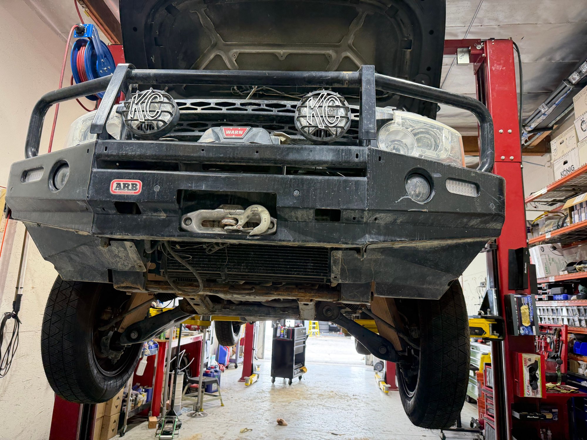 Accessories - ARB Land Rover LR3 LR4 winch bumper with Zeon 12s - Used - -1 to 2027  All Models - Huntington Beach, CA 92649, United States