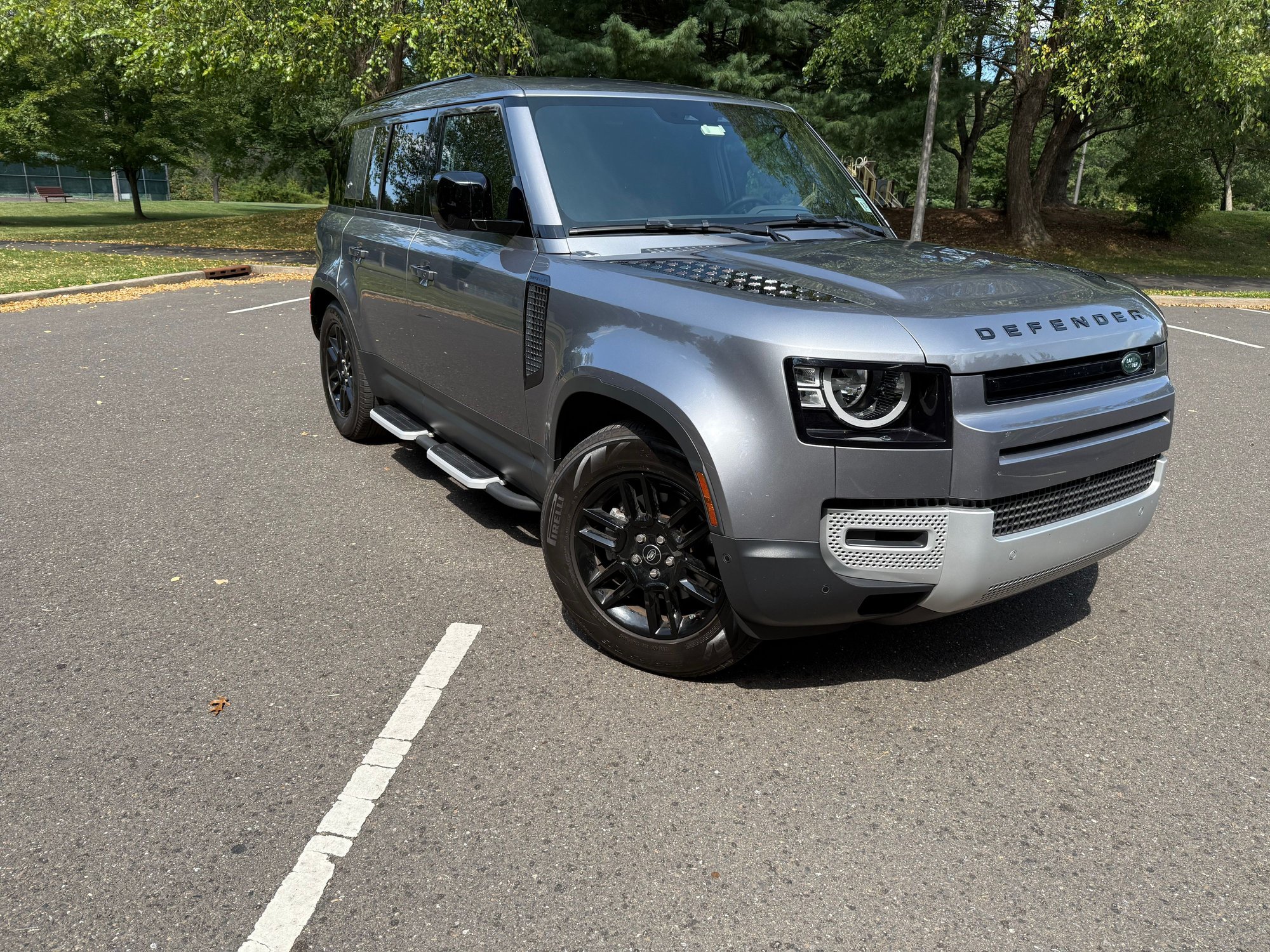 2023 Land Rover Defender - Mint 2023.5 Defender 110 S - Used - VIN SALEJEEX6P2240117 - 18,761 Miles - 4 cyl - AWD - Automatic - SUV - Gray - Lawrence Township, NJ 08648, United States