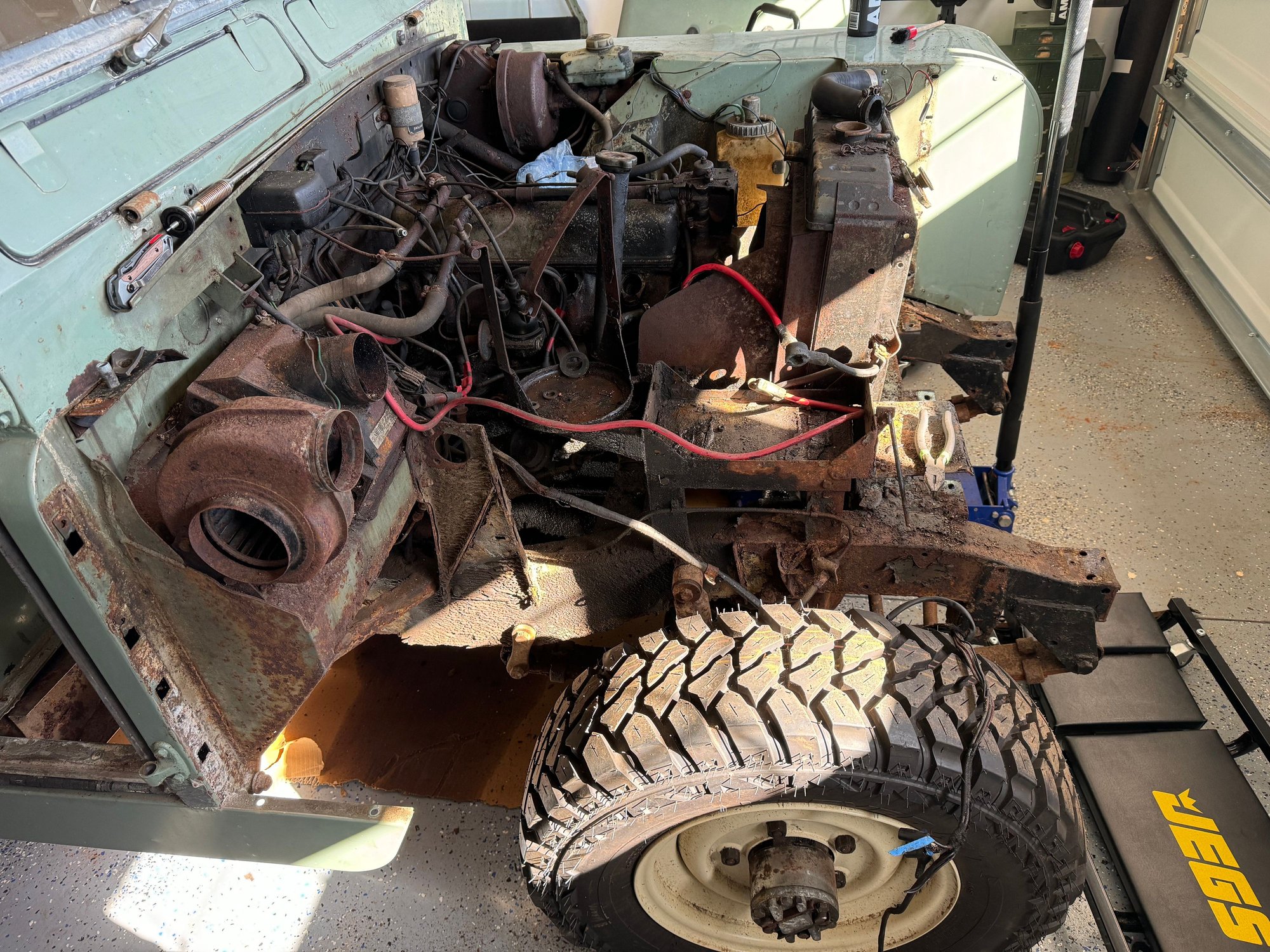 1969 Land Rover Land Rover - 1969 Series IIa Project - Used - VIN 244-35874-f - Chapel Hill, NC 27253, United States