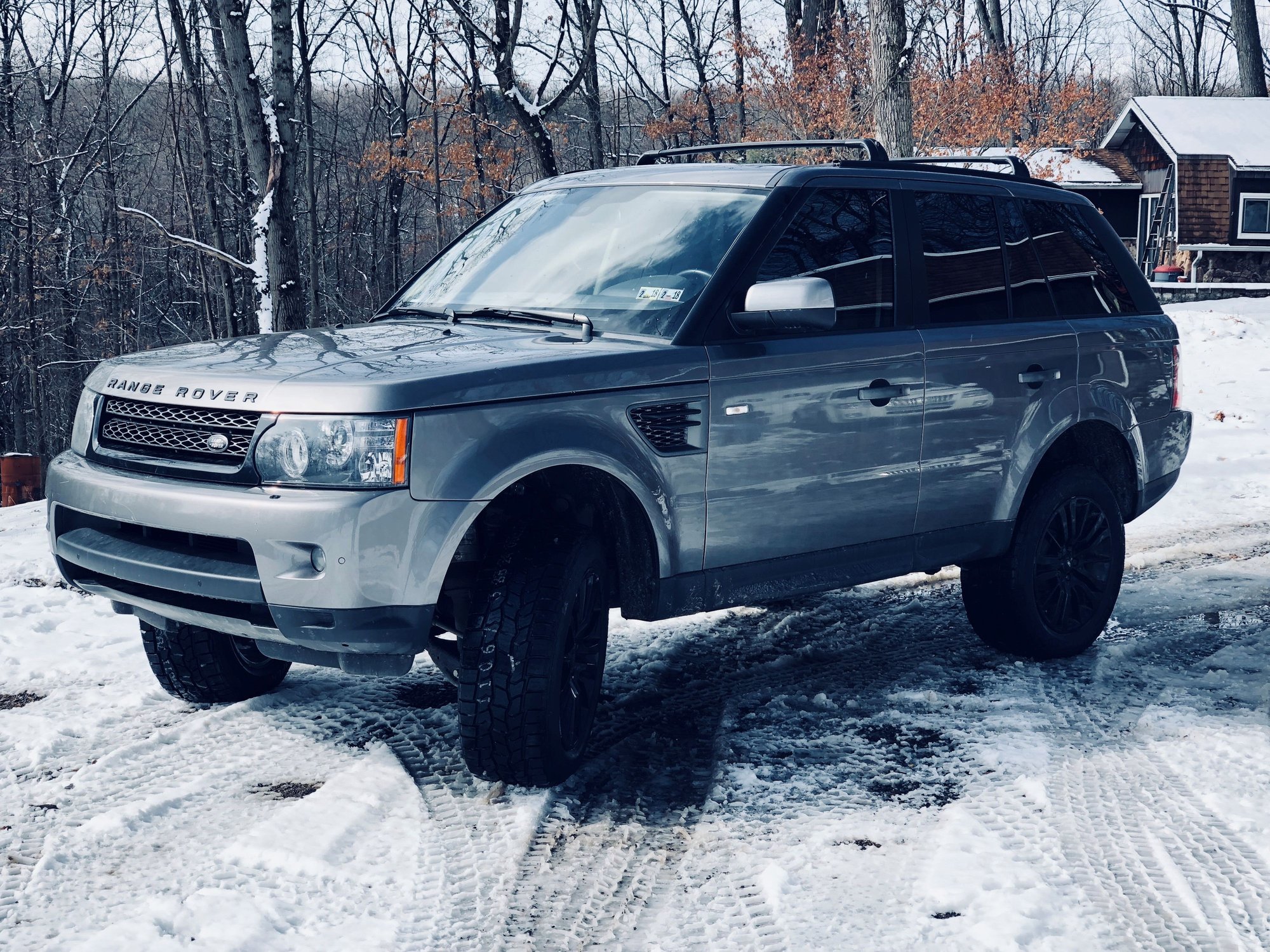 range rover with lift kit