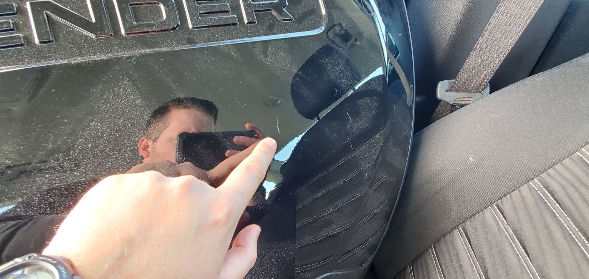 Accessories - Defender Spare Tire Cover - Used - 2020 to 2021 Land Rover Discovery - Hurst, TX 76053, United States