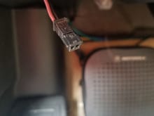 2 connector plug from drivers side foot well light