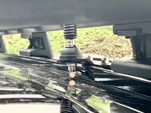 CB Aerial fitted to roof rails