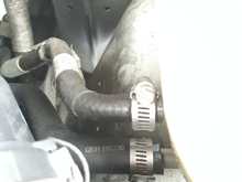 Worn power steering hoses