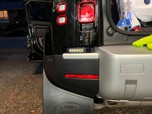 Drivers side done! Noticeably brighter on the back up camera and surrounding area. Super excited for the modification and highly recommended. 