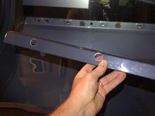 3/4" holes