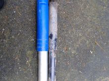 Terrafirma on the left Landrover made in Spain on the right