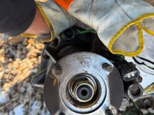 Flange on old gearbox 
