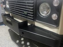 Warn 8274 competition winch version with hilift mounts.
