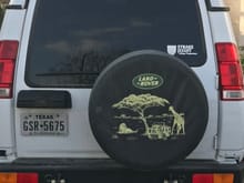 New spare tire cover from Atlantic British