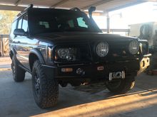 Also installed an ARB bumper and Warn winch.