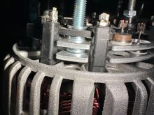 Made in China - The main positive connector is a free floating screw that doesn’t seem to positively connect unlike the OEM Bosch