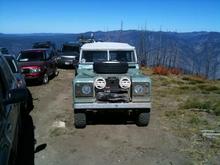 A 1971 Series II Land Rover