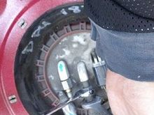 Step 7a Disconnect Fuel Send and Return