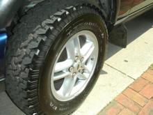 BFG All terrain TKO's 275/65/18