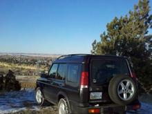 Looking out over Billings, Montana