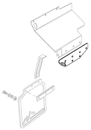 Roversnorth Bracket LH Discovery mudflap. $23.95
