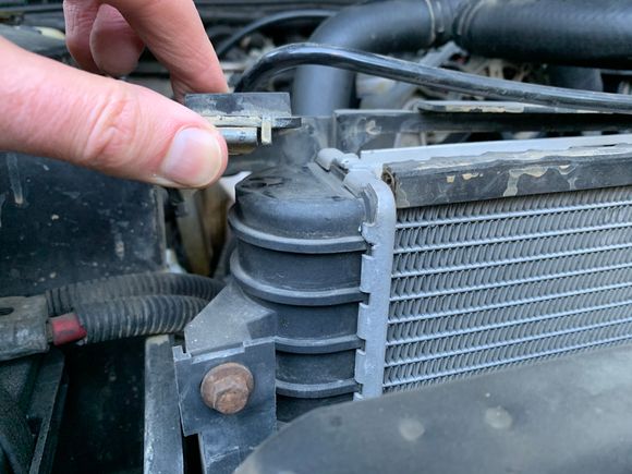 Looked for the cap on the passenger side 