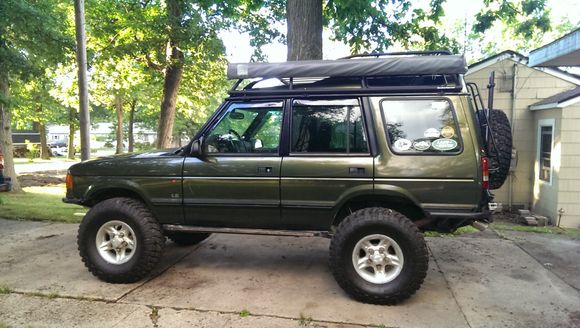 3-1/2”ish RTE springs/Fox shocks lift with 315/75/16 KM2’s