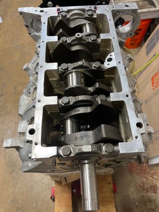4.6 crank installed