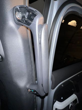 Any ideas where I might find the plastic inserts to cover the screws for this rear seat grab bar? 