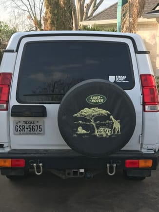 New spare tire cover from Atlantic British