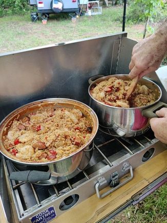 Jambalaya Louis cooked Friday 