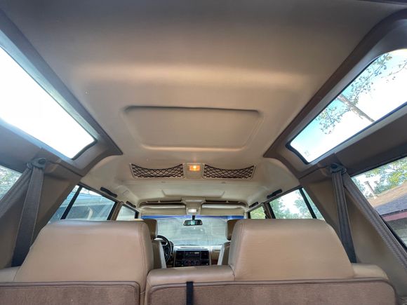 So glad the sagging headliner is gone