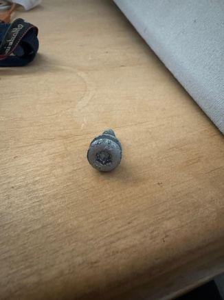 Stripped bolt