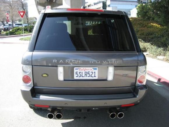 Back that ... up.  Opinions on the tail pipes are welcome.  Thanks for looking!!