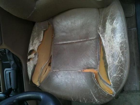 Old seat covers