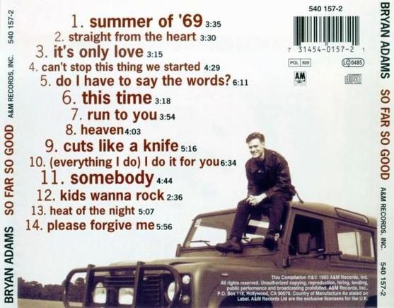 Bryan Adams and his Defender