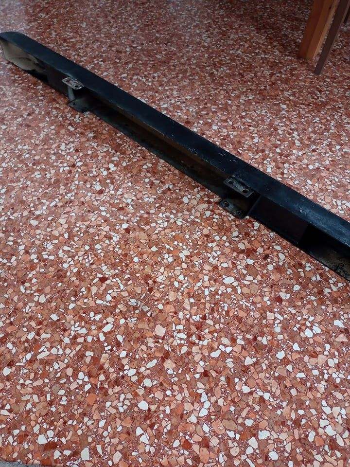 Wheels and Tires/Axles - FOR SALE, North Italy - Three 16" steel wheels and LR stock bumper - Used - 1983 to 2016 Land Rover Defender - Vicenza, Italy