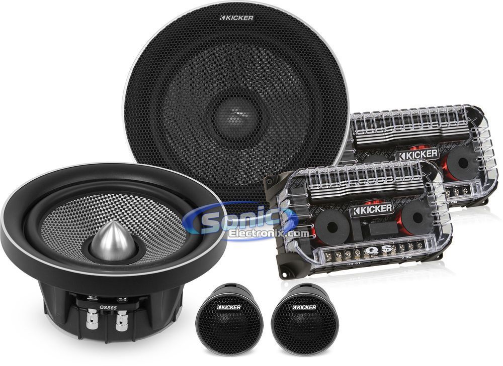 kicker 6.5 component speakers