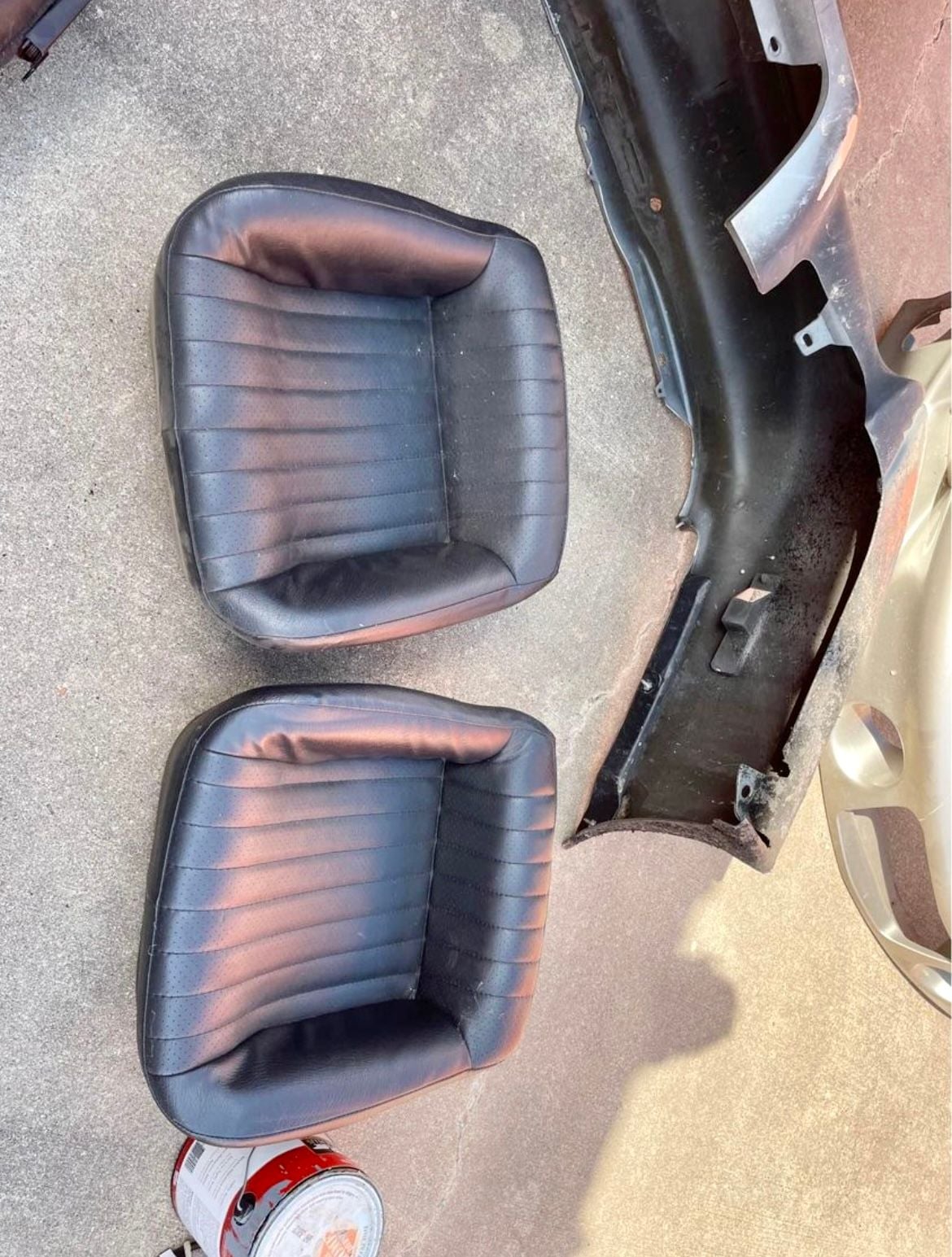 Interior/Upholstery - Trans Am/Fbody black ebony leather seats - Used - 0  All Models - Bastrop, TX 78602, United States