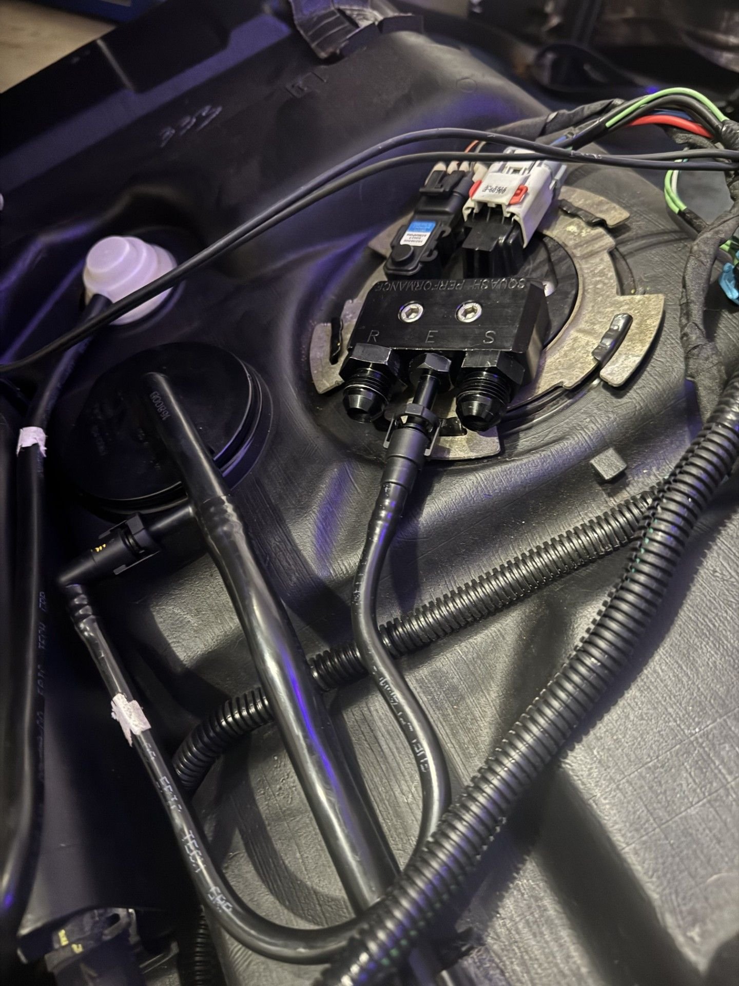 Dual Squash 450s installed